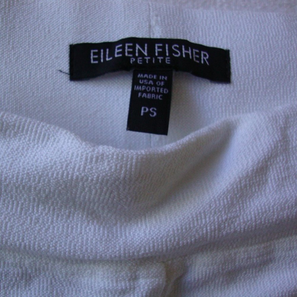 Eileen Fisher Women's White Capri Pants